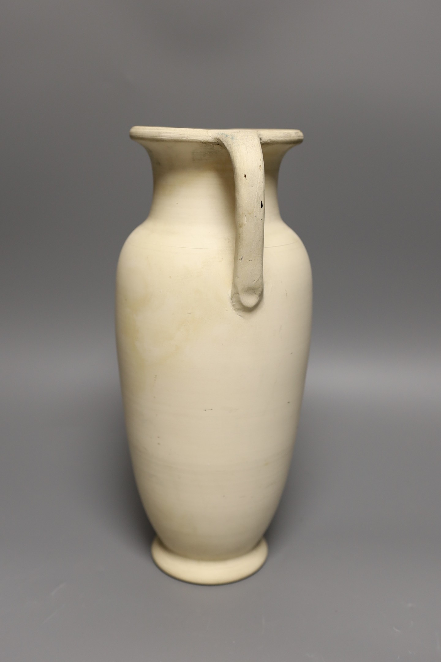 A Fulham pottery two handled vase 22.5cm